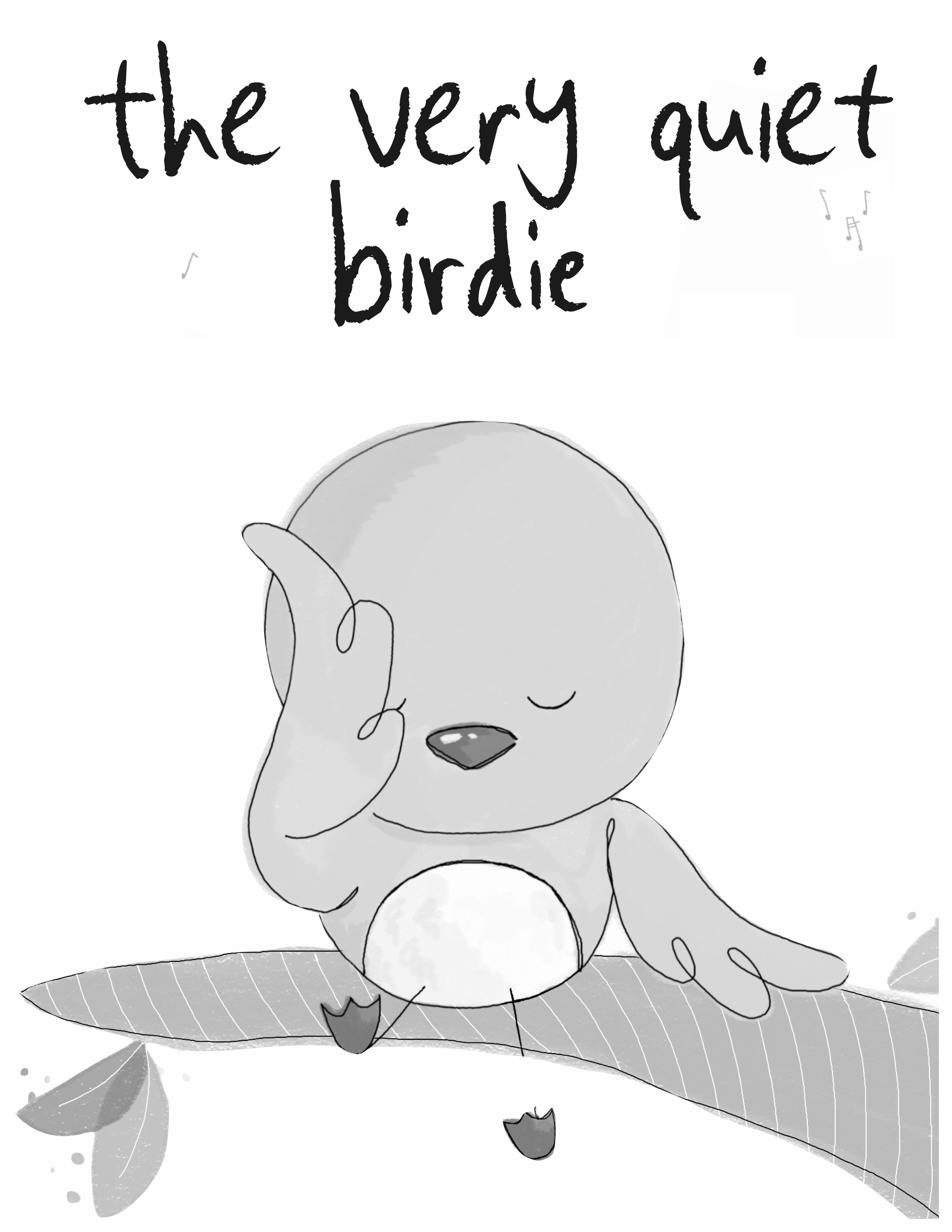 FREE DOWNLOAD - Birdie Coloring Page